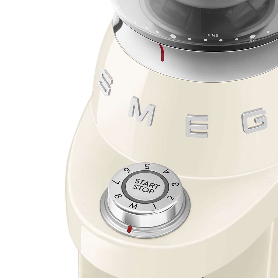 Mlinac za kavu SMEG CGF03CREU 50's Style krem boja-6