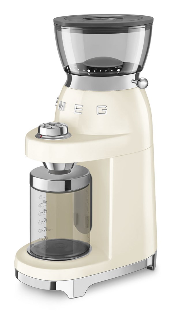 Mlinac za kavu SMEG CGF03CREU 50's Style krem boja-3