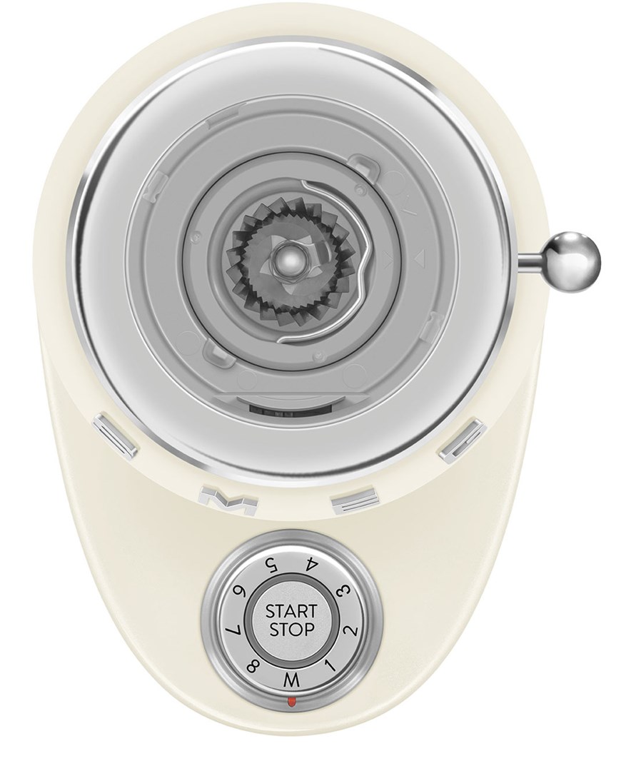 Mlinac za kavu SMEG CGF03CREU 50's Style krem boja-8