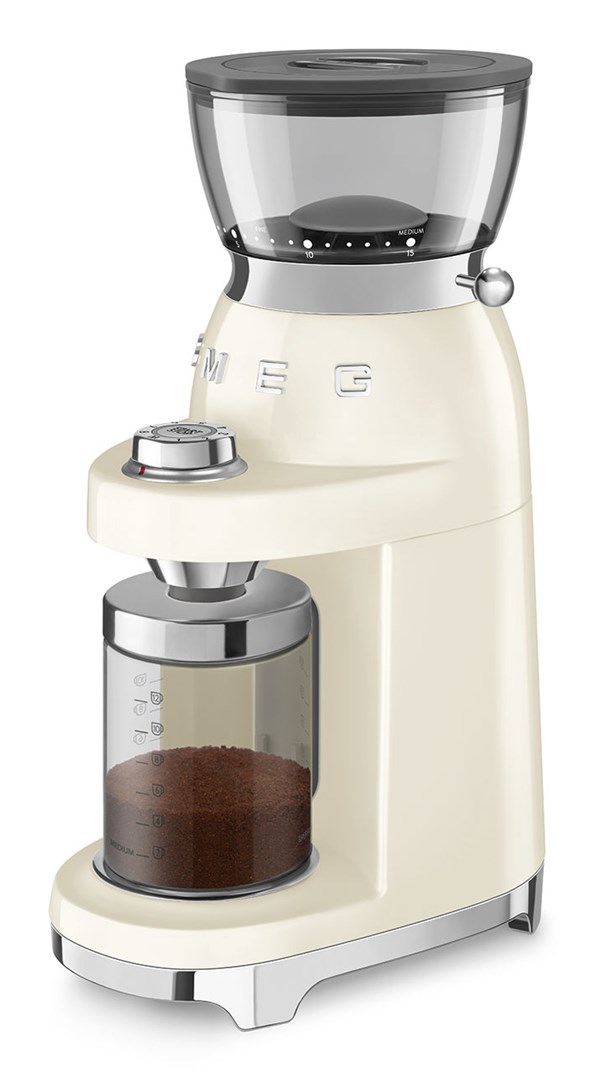 Mlinac za kavu SMEG CGF03CREU 50's Style krem boja-7