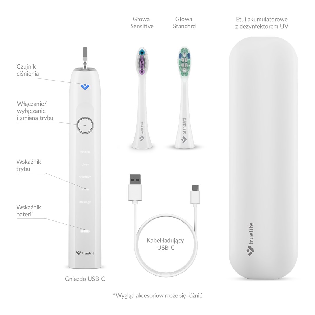 Sonična četkica za zube TRUELIFE SonicBrush Clean70 UV sa sterilizatorom-13