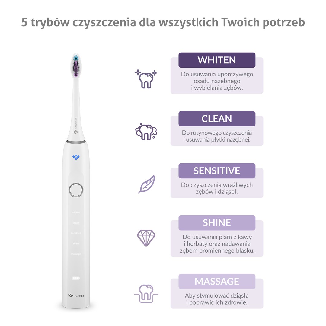 Sonična četkica za zube TRUELIFE SonicBrush Clean70 UV sa sterilizatorom-1