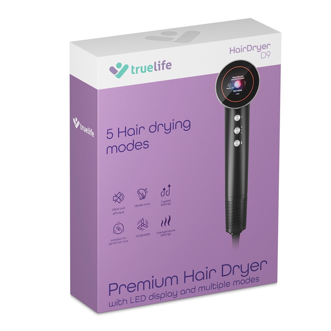 Sušilo za kosu TRUELIFE HairDryer D9 (1600W, ionizator)-1