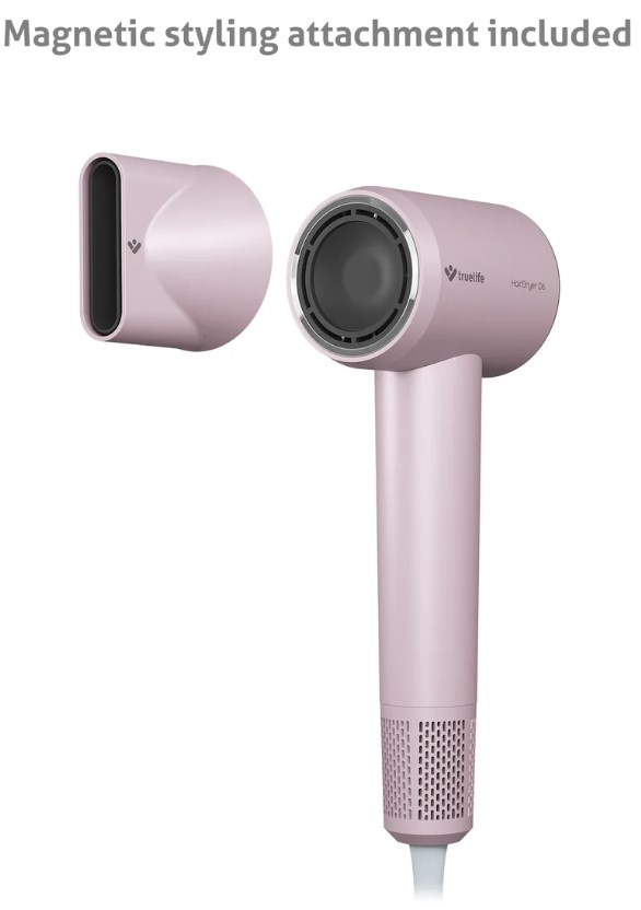 Sušilo za kosu TRUELIFE HairDryer D6 (1600 W, roza boja)-2