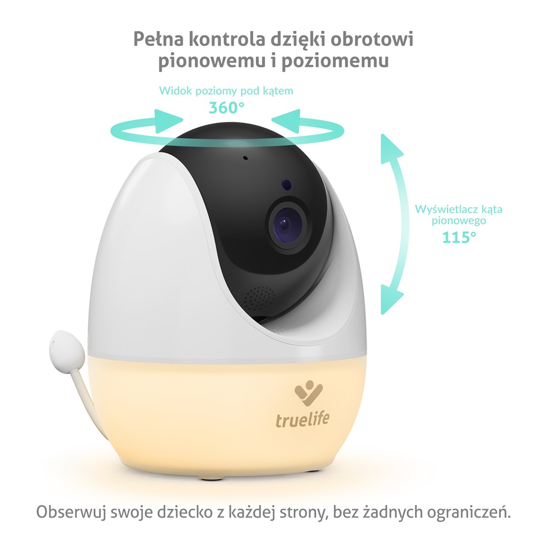 TrueLife NannyCam R4 Pro baby monitor-3