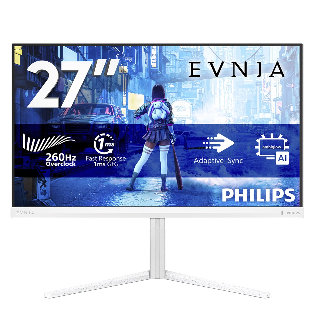 Philips Evnia 5000 27M2N5201P/00 computer monitor 68.6 cm (27") 1920 x 1080 pixels Full HD LCD White-0