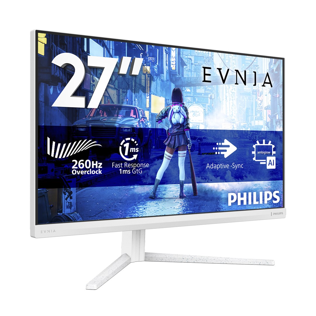 Philips Evnia 5000 27M2N5201P/00 computer monitor 68.6 cm (27") 1920 x 1080 pixels Full HD LCD White-1