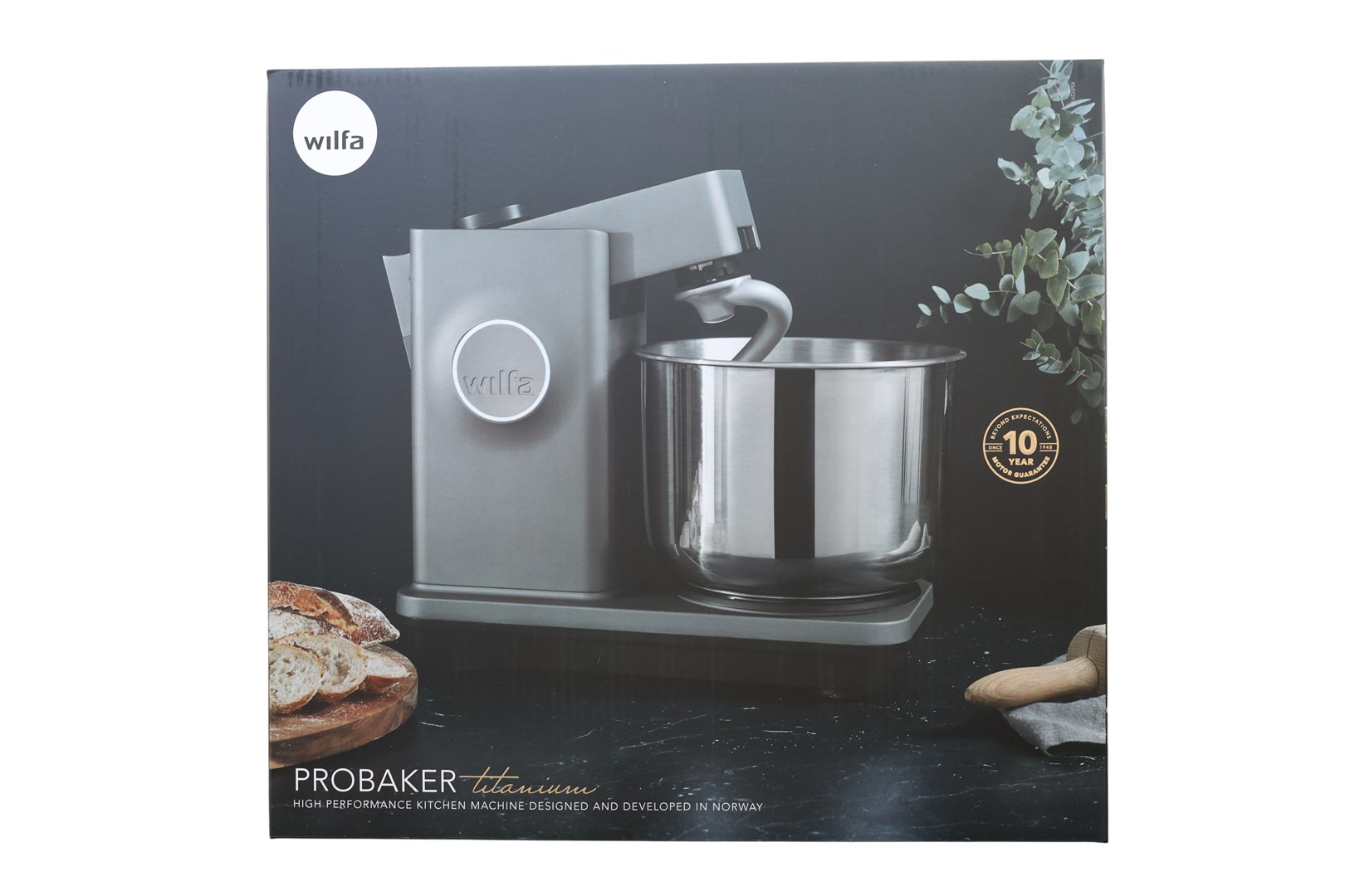 Wilfa KM1GY-70 Stand mixer 700 W Grey-2