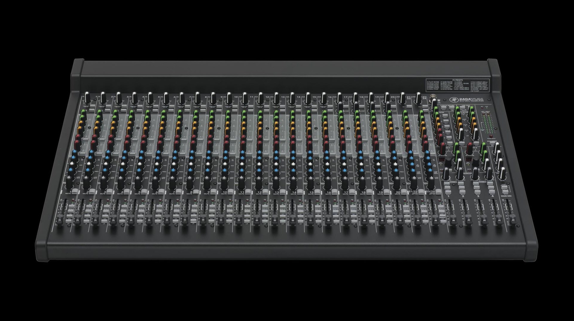 Mackie 2404VLZ4 audio mixer 24 channels 20 - 50000 Hz Black-2