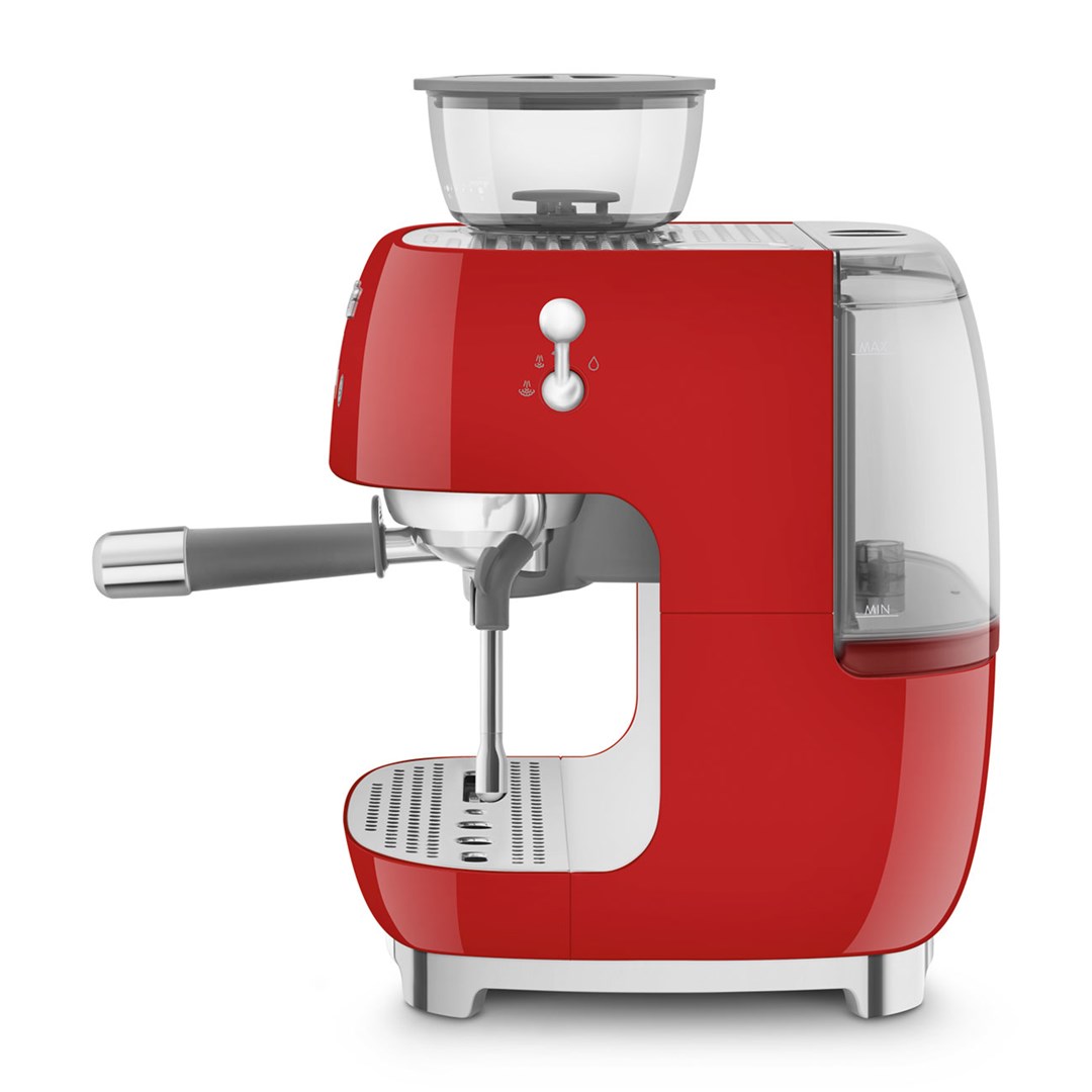 Smeg 50's Style Espresso Coffee Machine EGF03RDEU Red-1