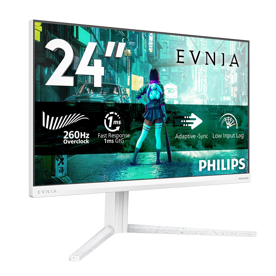 Philips Evnia 3000 24M2N3201P/00 computer monitor 60.5 cm (23.8") 1920 x 1080 pixels Full HD LCD White-1