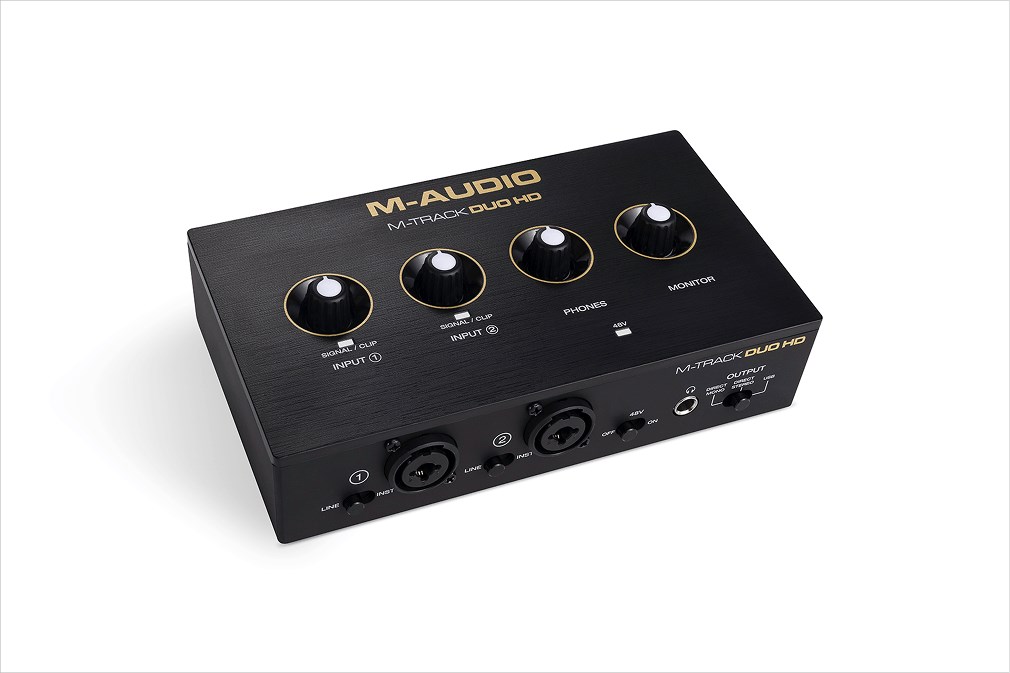 USB M-AUDIO M-Track Duo HD - USB audio interface-5