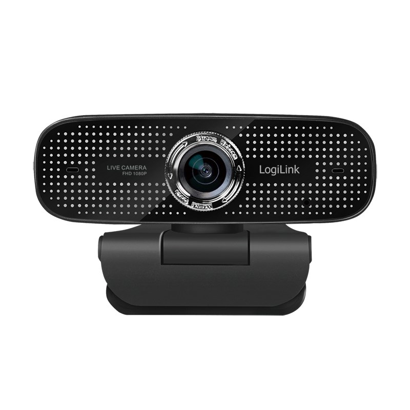 LogiLink Conference HD USB webcam, 100°, dual microphone, manual focus-1
