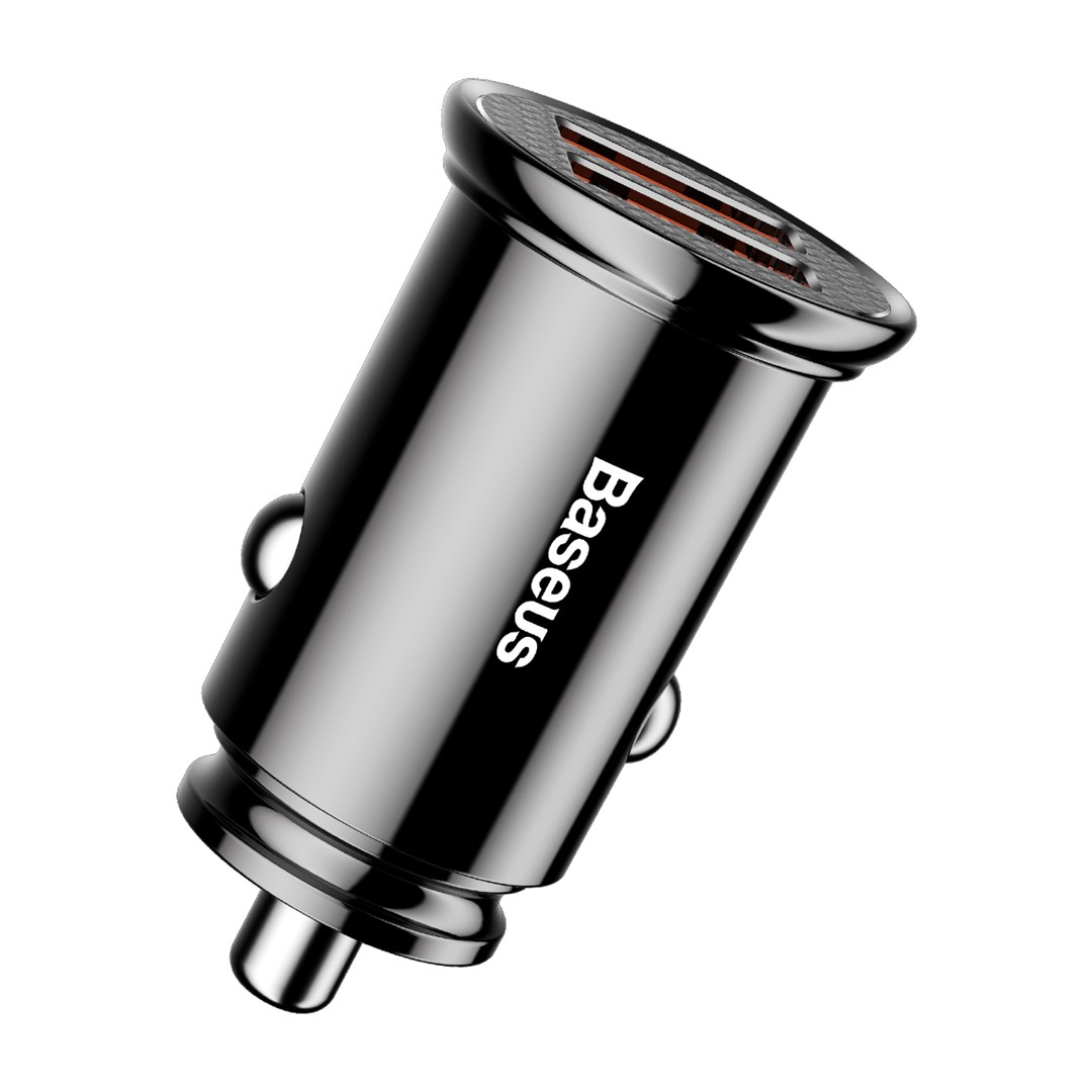 Auto punjač i FM transmiter BASEUS Energy Column sivi (CCNLZ-0G)-1