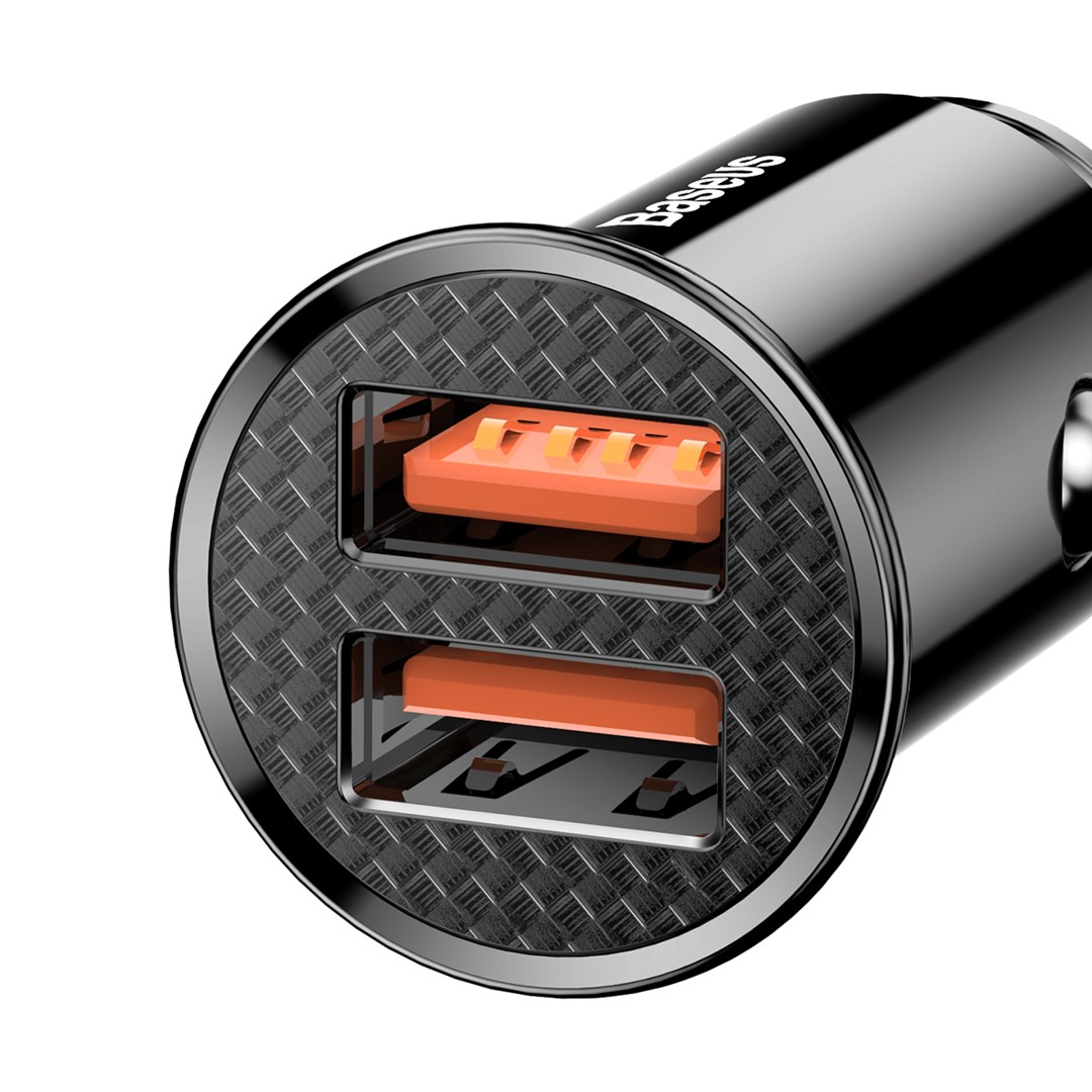 Auto punjač i FM transmiter BASEUS Energy Column sivi (CCNLZ-0G)-2