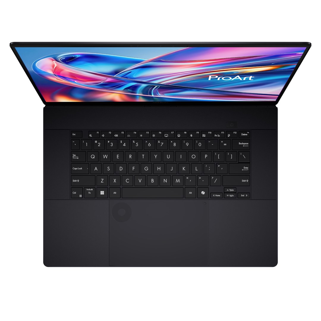 ASUS ProArt P16 H7606WR-SE058X Ryzen AI 9 HX 370 16.0"4K 120Hz 1600nits AR LBL 32GB LPDDR5X SSD1TB  GeForce RTX 5070 Ti 12GB CamFHD 90WHrs W11Pro Aluminum Nano Black-3