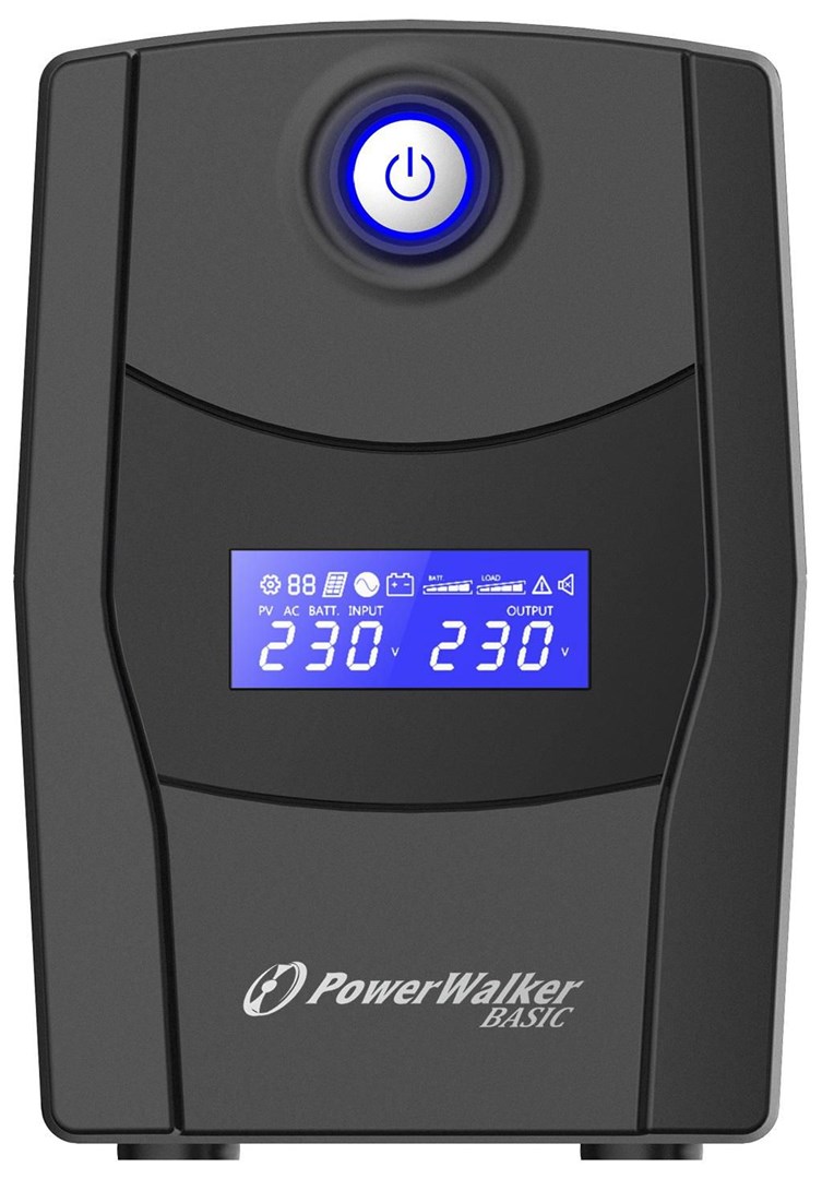 PowerWalker VI 1000 STL uninterruptible power supply (UPS) Line-Interactive 1 kVA 600 W 2 AC outlet(s)-2