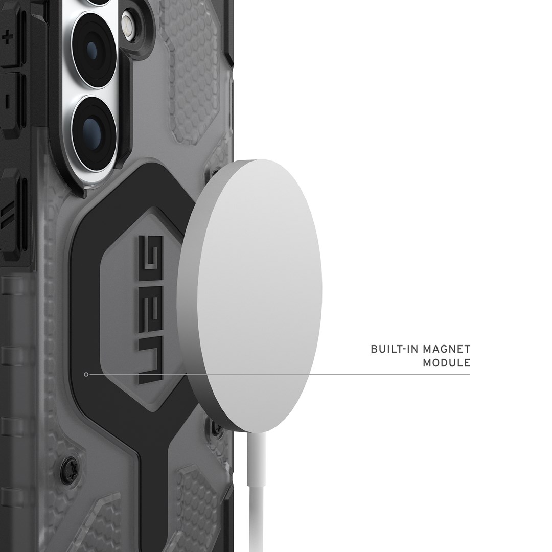 Urban Armor Gear Pathfinder mobile phone case 16 cm (6.3") Cover Ash, Black