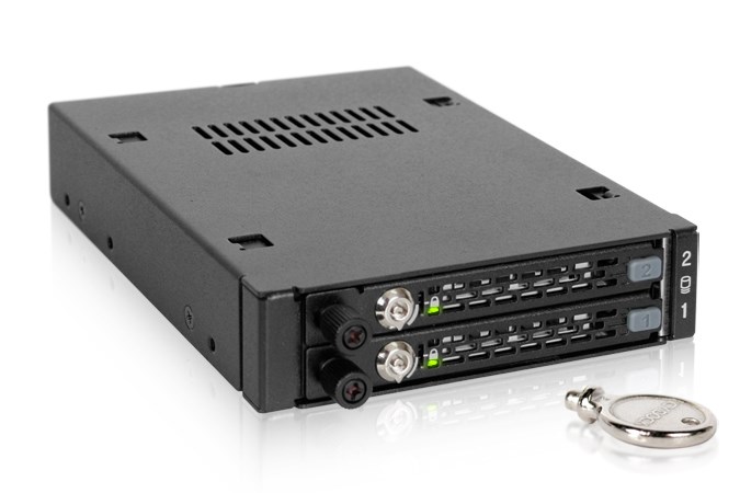 Icy Dock MB492SKL-B drive bay panel Black-4