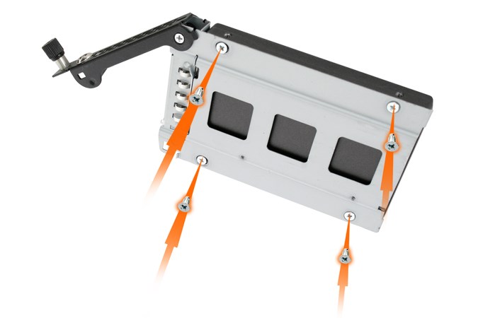 Icy Dock MB492SKL-B drive bay panel Black-0
