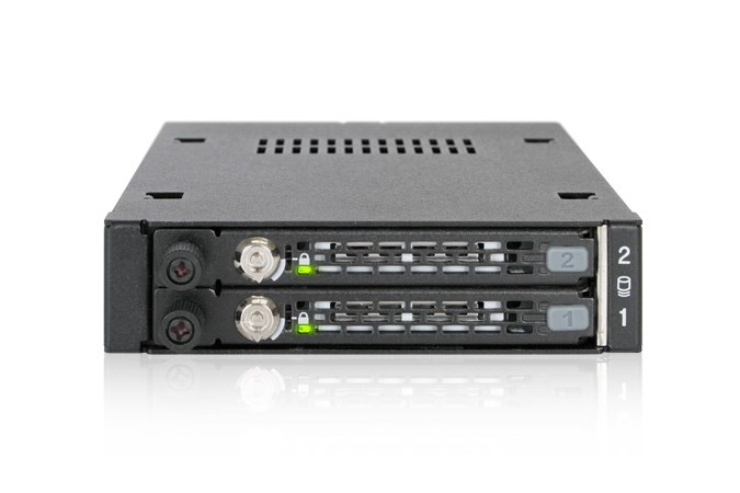 Icy Dock MB492SKL-B drive bay panel Black-6