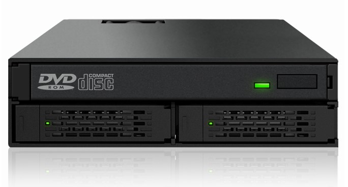 Icy Dock MB994IPO-3SB drive bay panel 2x 2.5" Storage drive tray Black-5