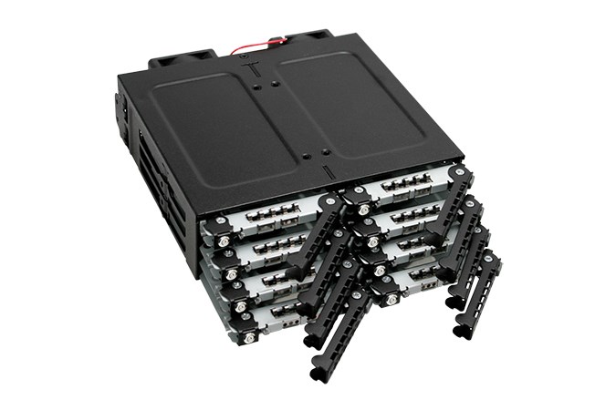 Icy Dock MB998SK-B drive bay panel Black-4