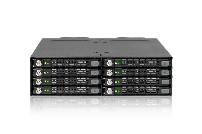 Icy Dock MB998SK-B drive bay panel Black-2