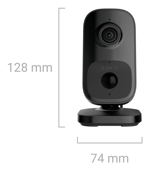 Ajax IndoorCam Box IP security camera Indoor 2688 x 1520 pixels Ceiling/Wall/Desk-1