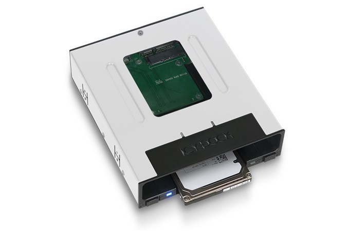Icy Dock MB795SP-B drive bay panel 2.5/3.5" Storage drive tray Black-9