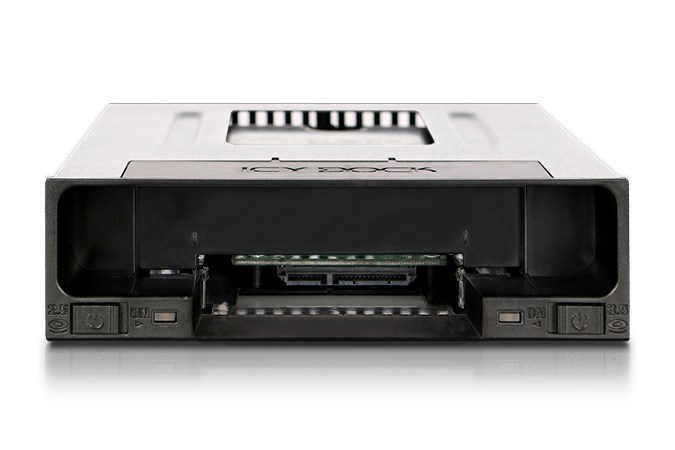 Icy Dock MB795SP-B drive bay panel 2.5/3.5" Storage drive tray Black