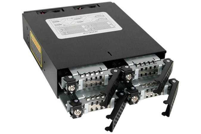Icy Dock MB994SK-1B drive bay panel Black-1
