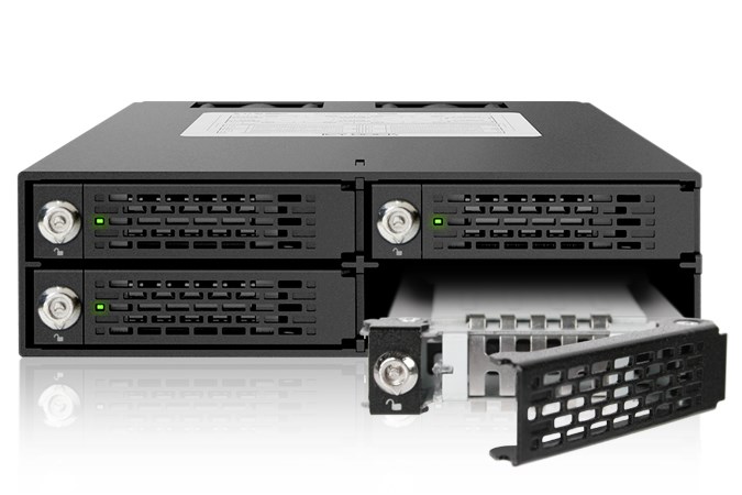 Icy Dock MB994SK-1B drive bay panel Black-2