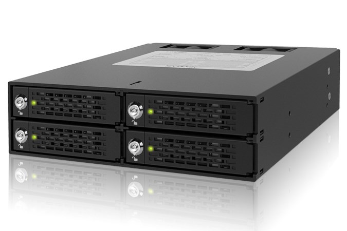 Icy Dock MB994SK-1B drive bay panel Black-0