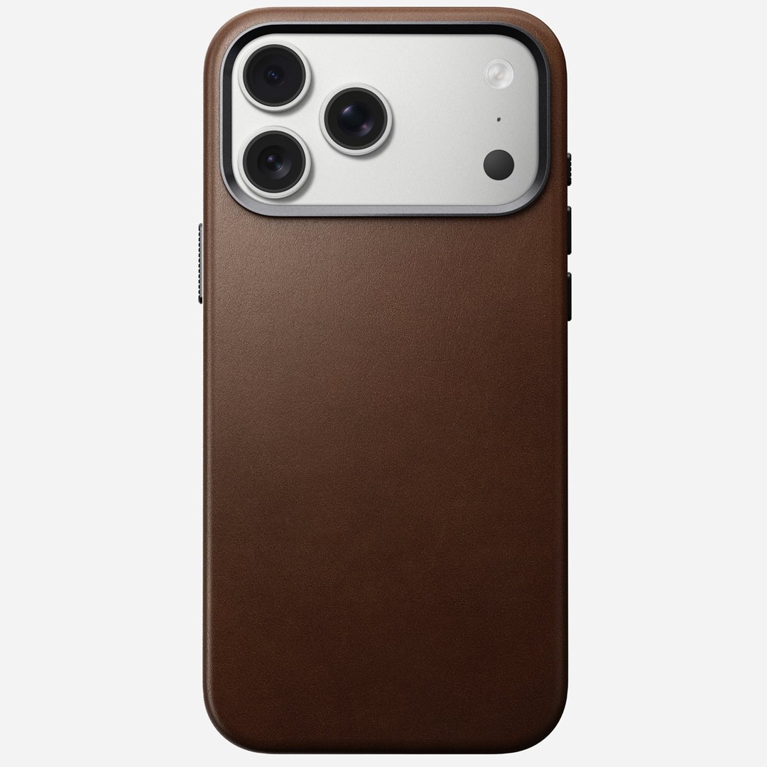 Nomad Traditional Leather Case mobile phone case 17.5 cm (6.9") Cover Brown-6