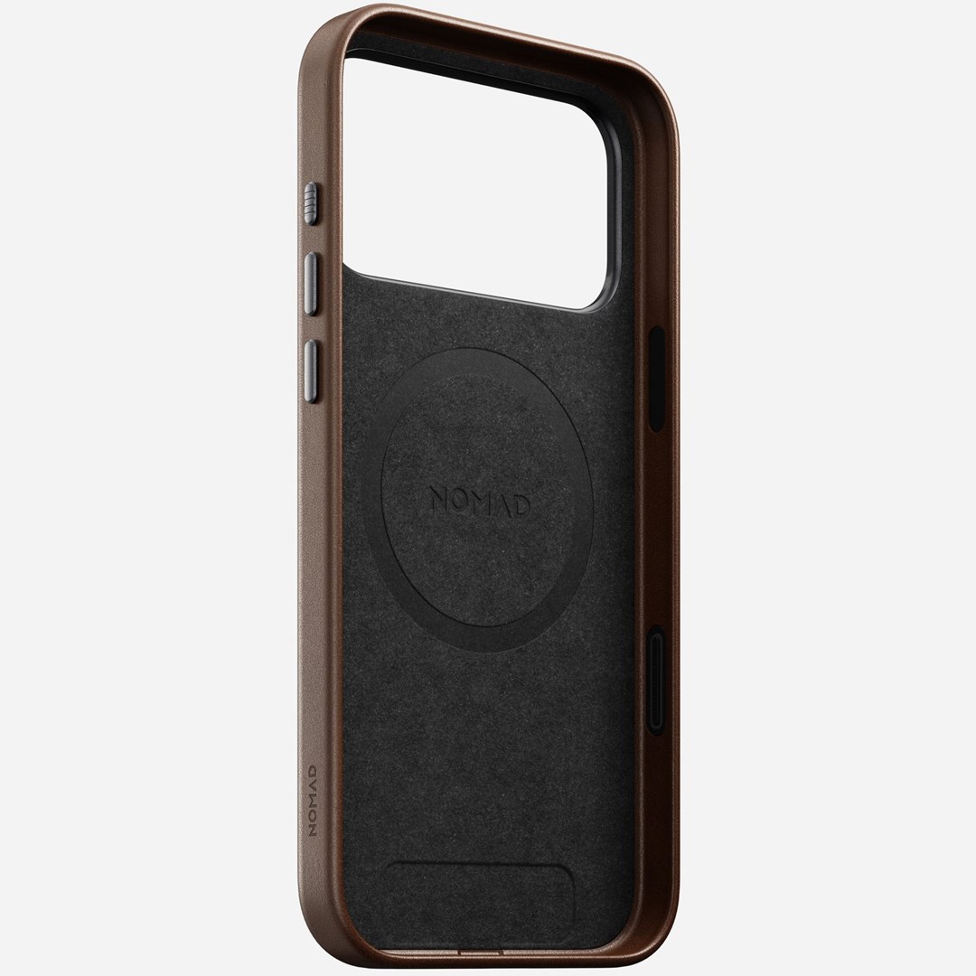 Nomad Traditional Leather Case mobile phone case 17.5 cm (6.9") Cover Brown-3
