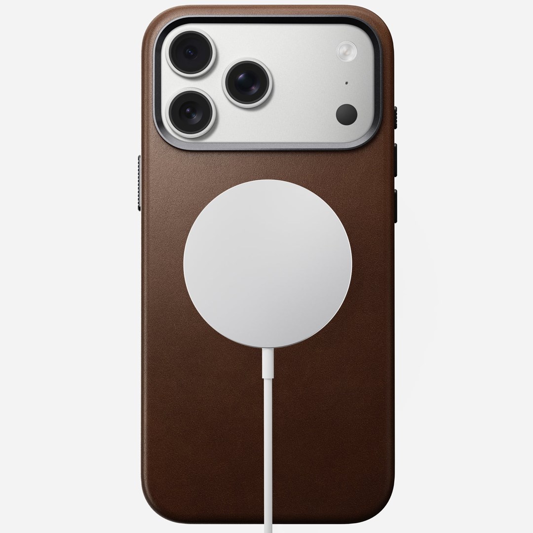 Nomad Traditional Leather Case mobile phone case 17.5 cm (6.9") Cover Brown-2