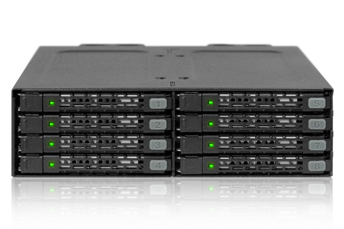 Icy Dock MB998SP-B disk array 0 TB Black-2