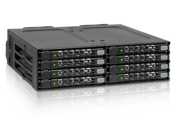 Icy Dock MB998SP-B disk array 0 TB Black-0