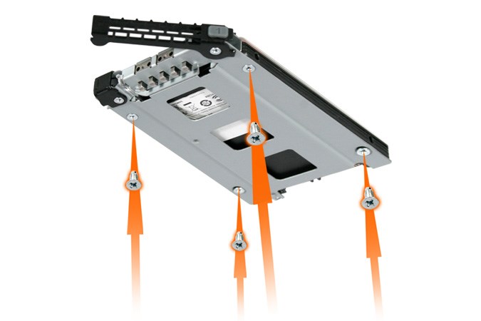 Icy Dock MB998SP-B disk array 0 TB Black-6