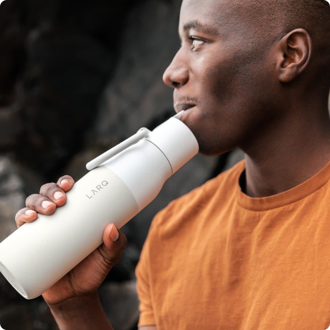 LARQ BFDGW074A drinking bottle Daily usage, Fitness, Hiking 670 ml Stainless steel White-5