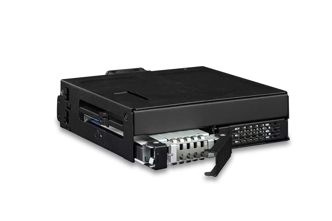 Icy Dock MB105VP-B storage drive enclosure SSD enclosure Black 2.5"-5