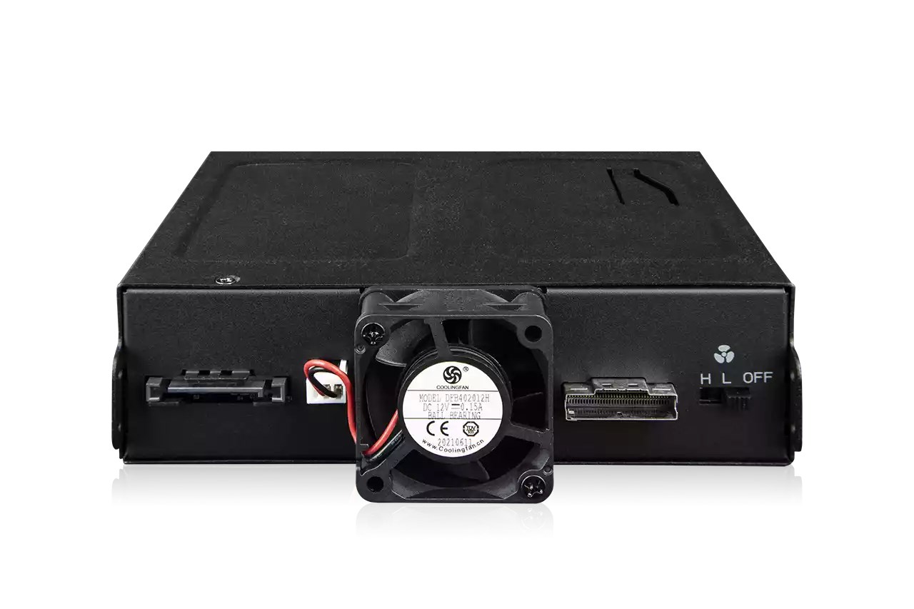 Icy Dock MB105VP-B storage drive enclosure SSD enclosure Black 2.5"-2