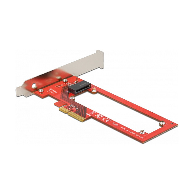 PCI Express x4 Karte zu 1 x EDSFF E1.S Slot - Low Profile Formfaktor-1