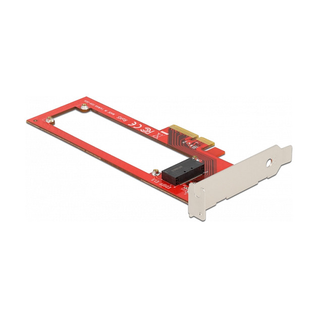 PCI Express x4 Karte zu 1 x EDSFF E1.S Slot - Low Profile Formfaktor-2