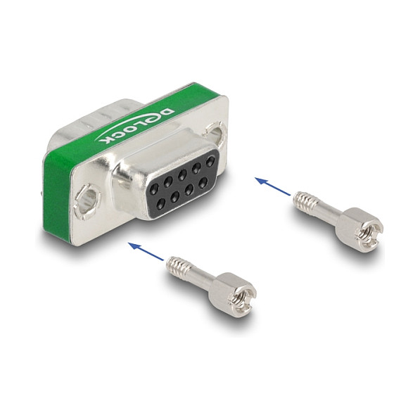 HF/EMI EntstÃ¶rfilter D-Sub 9 Pin Stecker zu Buchse mit Tiefpass kapazitiv-1