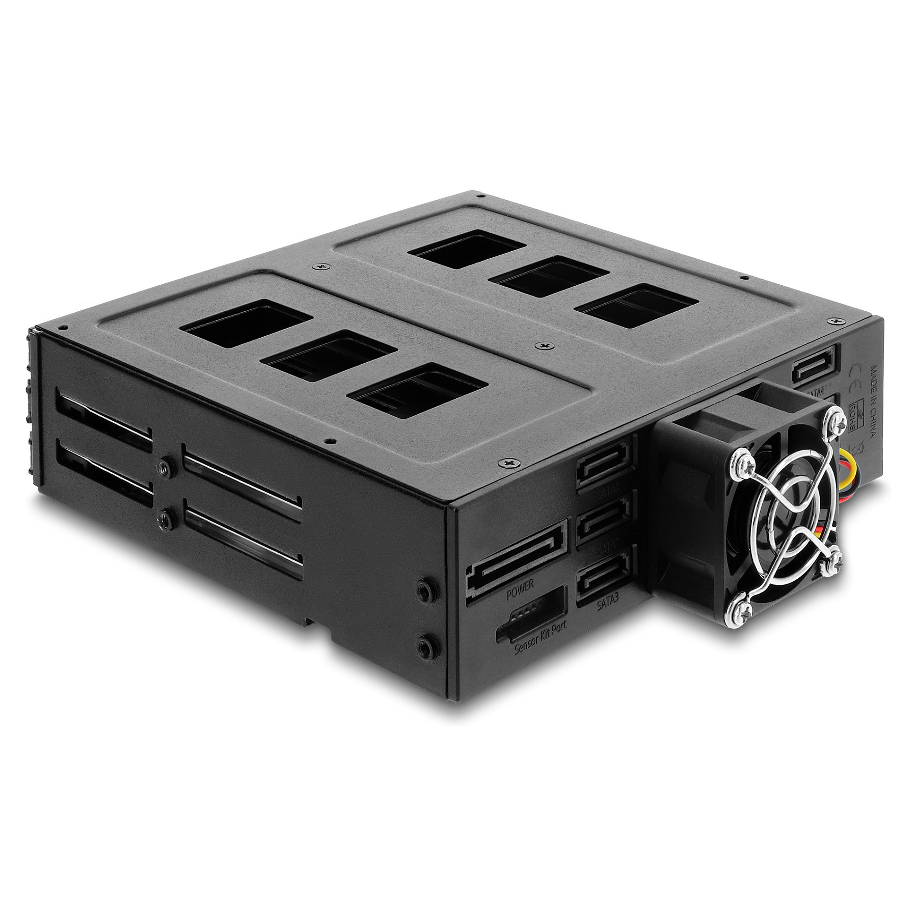 DELOCK 5.25" mobilni stalak za 6 x 2.5" SATA/SAS HDD/SSD diskove (47142)-2
