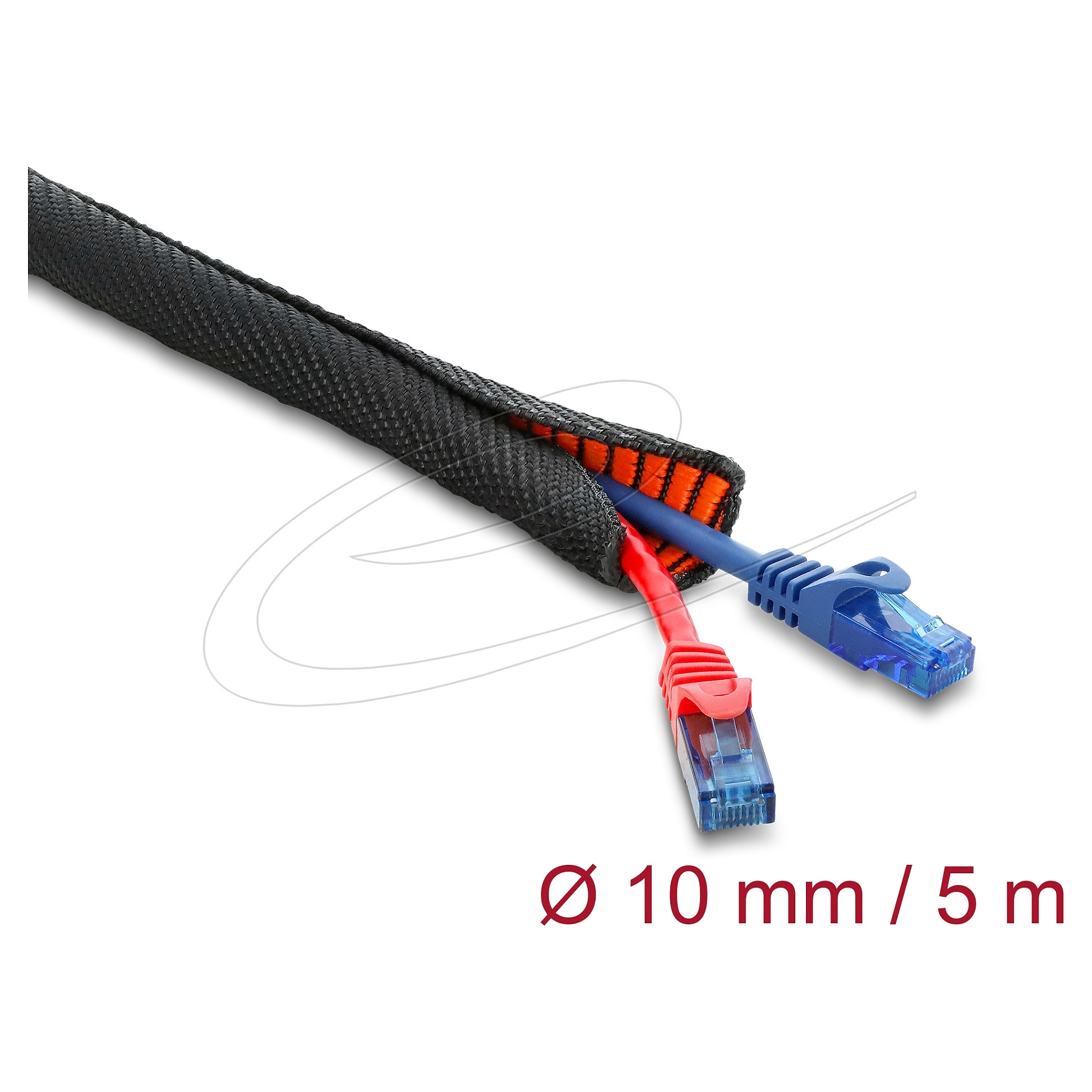 DELOCK samozatvarajući zaštitni bužir za kabele s indikatorom trošenja 5 m x 10 mm-0