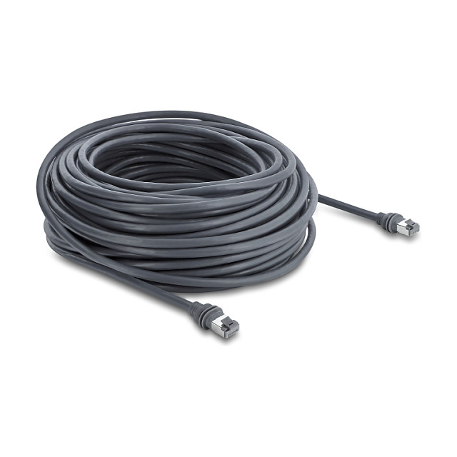 Mrežni kabel DELOCK RJ45 Cat.6 za Starlink Gen3, 20 m, siva boja-1