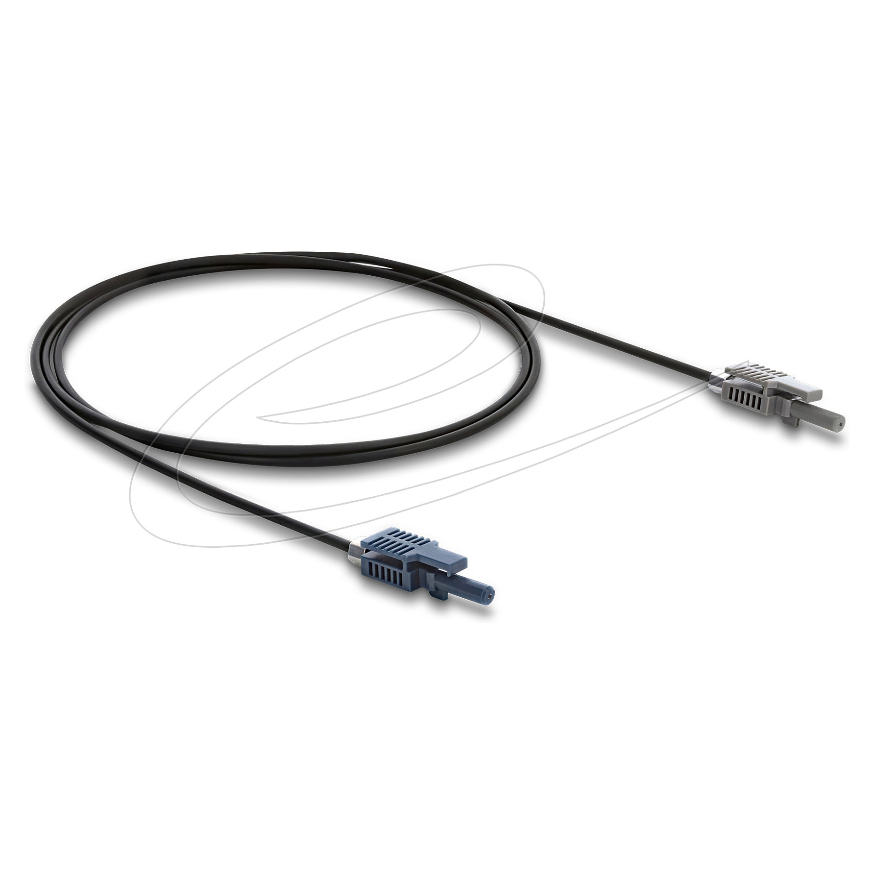 Delock LWL POF Kunststoff Kabel HFBR 4503-4513Z Simplex Stecker zu Simplex Stecker 1 m-1